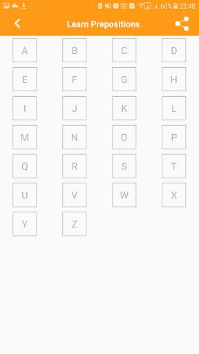 Preposition screenshot 1
