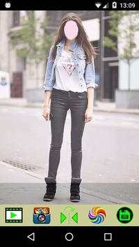 Girls Jeans FaceApp screenshot 1