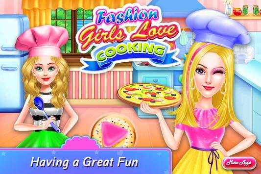 Fashion Girls Love Cooking screenshot 1