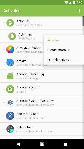 Activities screenshot 2