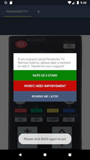 Remote Control for Panasonic T screenshot 5