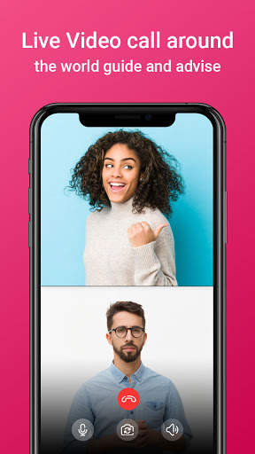 Live Video call around the world guide and advise screenshot 2