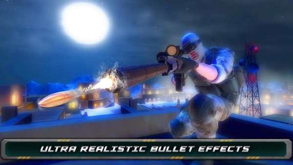 Night Vision Sniper Assassin screenshot 1