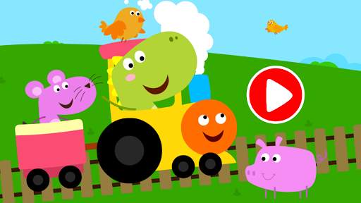 My Dino Town: Dinosaur Train Game for Kids screenshot 1