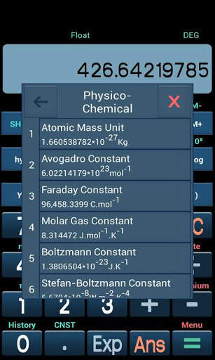 New Scientific Calculator screenshot 1