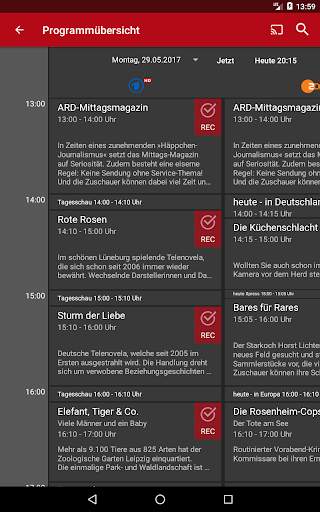 Save.TV – TV Recorder, Fernsehen ohne Werbung screenshot 11