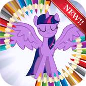 MyLittle Unicorn Coloring Game For Kids 1.0