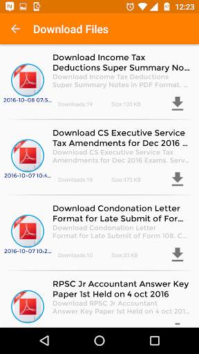 App For CA, ,CS, CMA, CPT IPCC Final, Tax, GST, screenshot 6