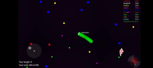 Snake Worms Zone io screenshot 2