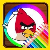 Coloring Book For Angry Birds