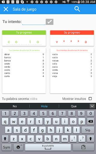 P3nto--El Juego de Palabras de Cinco Letras screenshot 13