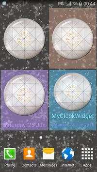 Clock Widget with Seconds 3 تصوير الشاشة