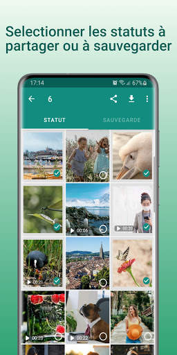 WhatsStatus Saver -Téléchargeur de statut WhatsApp screenshot 3