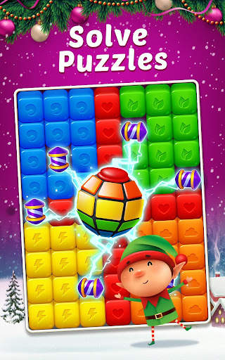 Toy Cubes Pop - Match 3 Game 3 تصوير الشاشة