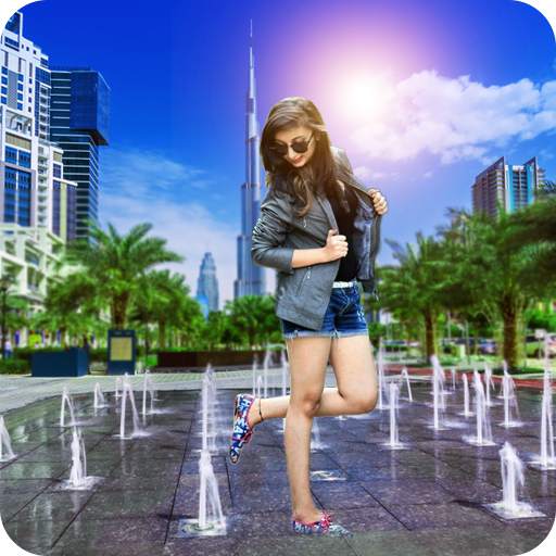 Dubai Fountain Photo Editor - dubai picnic editor screenshot 3