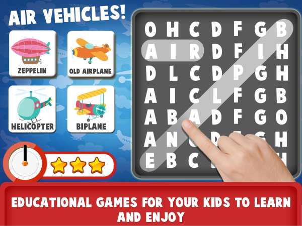 Educational Word Search Game For Kids - Word Games screenshot 3