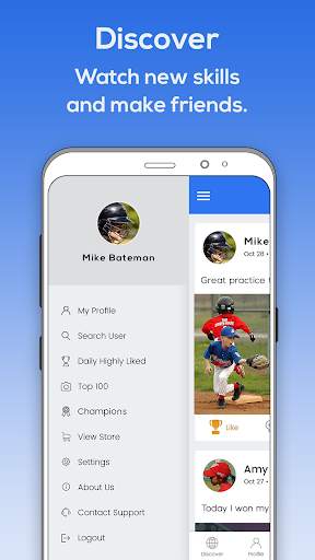 ShowUoff 📱 Social App for Kids and Youth Sports screenshot 5
