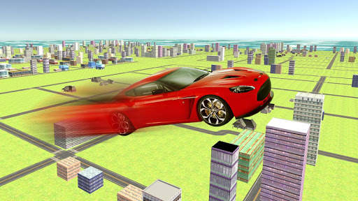 Super Car Fly Race screenshot 2