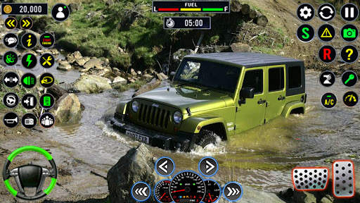 Offroad Mud Jeep Driving 2023 screenshot 8