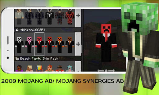 Skin Pack Office Creepers - Gold Edition 👔 screenshot 3