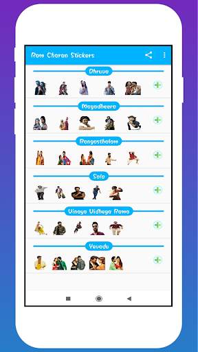 Ram Charan Stickers screenshot 3