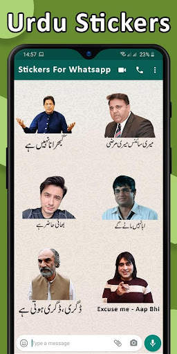 Funny Urdu Stickers for whats screenshot 2