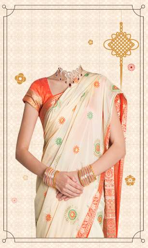 Photo Editor & Photo Frames: Women Saree Photo screenshot 4