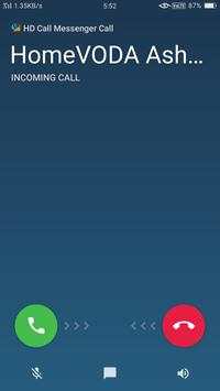 HD Call Messenger screenshot 1