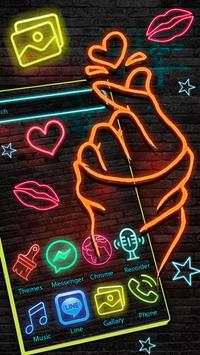 Neon, Led, Love Themes & Wallpapers screenshot 2
