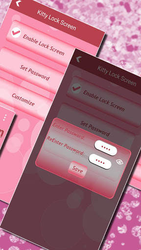 Kitty Lock Screen screenshot 3