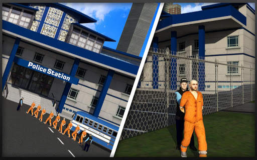 Coach Bus Police Transport 3D screenshot 15