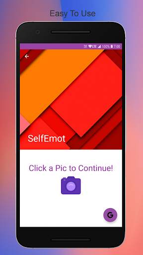 SelfEmot:Fastest Photo Scanner & Detector with Fun screenshot 1
