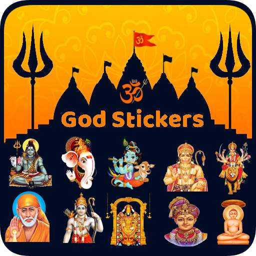All God Stickers Gita Jayanti 92.0