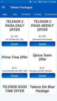 My Telenor Packages Free 2019 screenshot 1