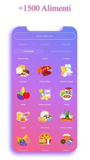 Contatore calorie - EasyFit screenshot 2