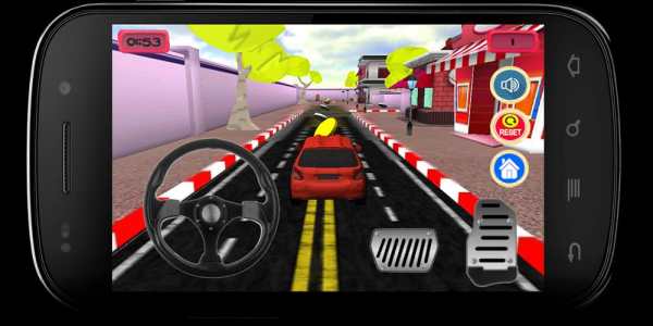 Driving car in city screenshot 1