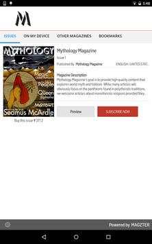 Mythology Magazine screenshot 1
