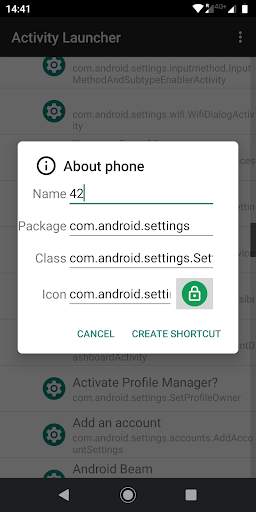 Activity Launcher screenshot 3