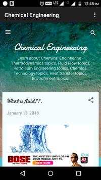 Chemical Engineering screenshot 1