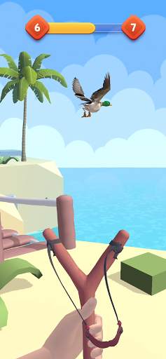 Sling Birds 3D Hunting Game स्क्रीनशॉट 7