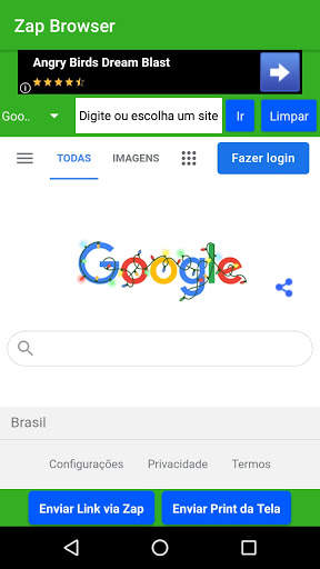 Zap Browser screenshot 2