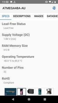 Electronic Components Finder screenshot 3
