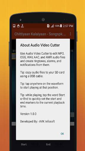 Audio Video Cutter screenshot 8