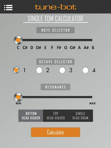Drum Tuning Calculator screenshot 8