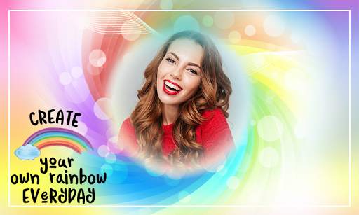 Rainbow Photo Frames screenshot 2