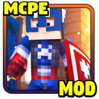 Captain Addon America MCPE - Minecraft Mod logo