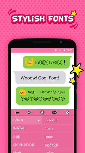 Sweetie Pop Art Keyboard Theme - Emoji & Gif screenshot 3