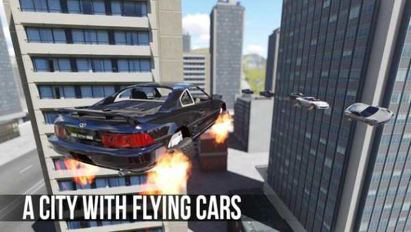 Flying Car Driving Zone screenshot 2