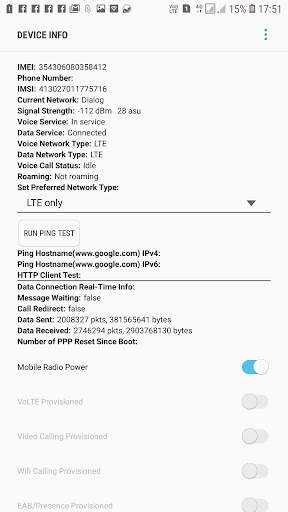 4G LTE Only Network Pro screenshot 3