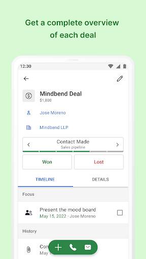 CRM Mobile: Pipedrive screenshot 4
